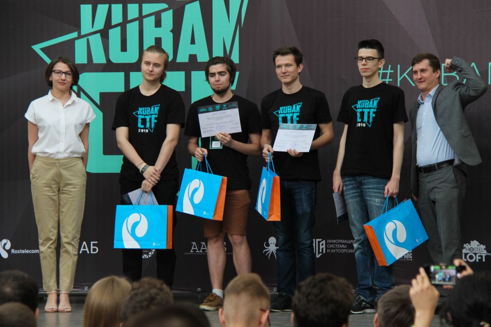 Иллюстрация к новости: Студенты МИЭМ НИУ ВШЭ стали абсолютными победителями «KubanCTF — 2018»