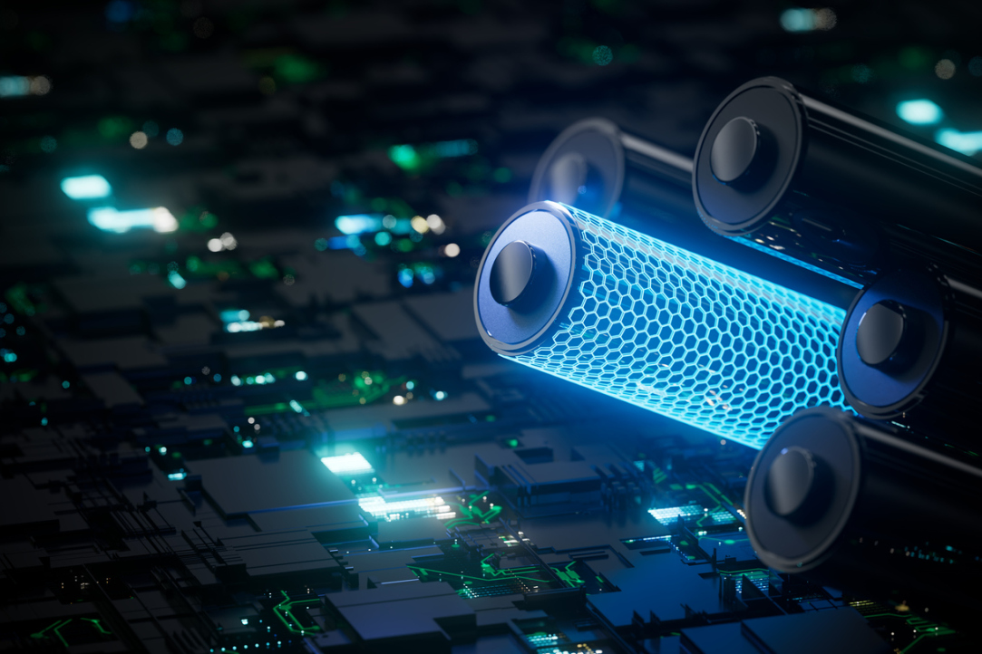 Illustration for news: Scientists Have Modelled Supercapacitor Operation at Molecular and Ionic Level